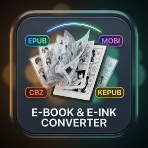 Manga & Image to E-Book Conversion